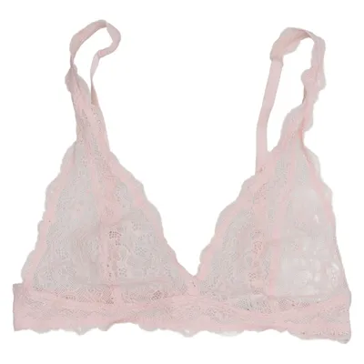 Bralette (Pink) von Monki Polyamid, Elasthan