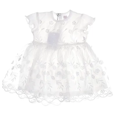 Dopklänning (Vit) från Baby Baby Bomull, Polyester