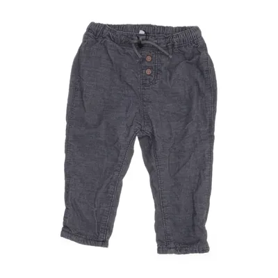 Corduroy broek (Grijs) van H&M Baby Katoen, Viscose