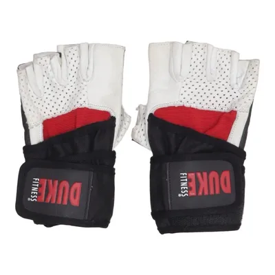 Trainingshandschoenen (Zwart, Wit, Rood) van Dome Fitness