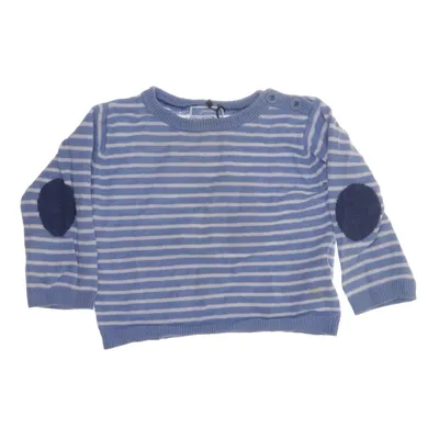 Trui (Wit, Blauw) van Jacadi Katoen, Wol
