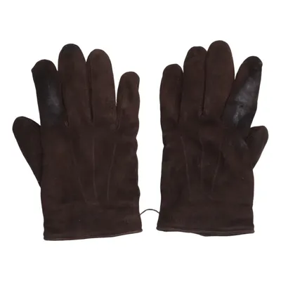 Leren handschoenen (Bruin) van Hestra Leer, Wol