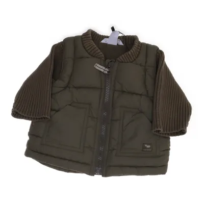 Vinterjakke (Grøn) fra H&M Nylon, Bomuld