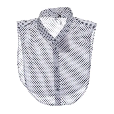 Skjortkrage (Vit, Blå) från Erfo Bomull, Polyester