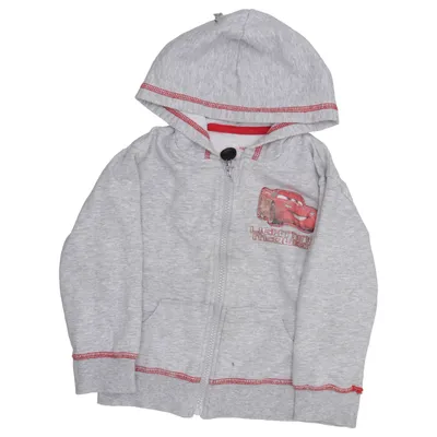 Hoodie (Gray, Red, Multicolored) from Disney Pixar Cotton, Polyester
