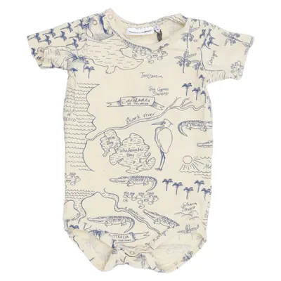 Body (Beige, Bleu) de Mini Rodini