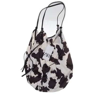 Handväska (Vit, Brun) från Zara Polyuretan