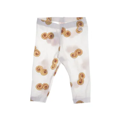 Leggings (Vit, Flerfärgad) från Lindex Baby Bomull, Elastan