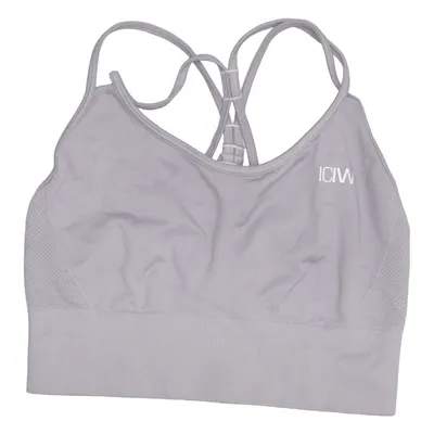 Sports bra (Gray) from ICIW Elastane, Polyamide