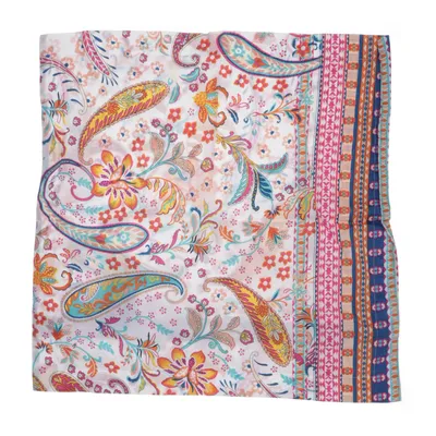 Cushion cover (White, Multicolored) from Bassetti Cotton