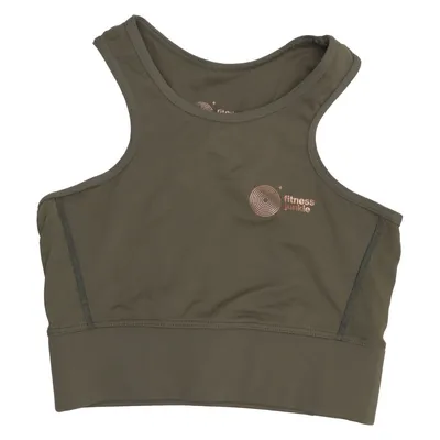 Sports bra (Green) from Fitness Junkie Elastane, Polyamide