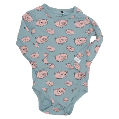 Body (Blå, Pink) fra Little Me Bomuld, Elastan