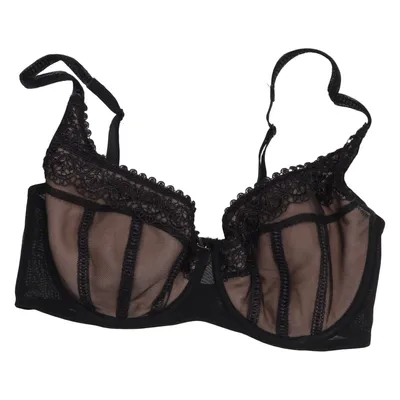 Bra (Black, Brown) from Missya Elastane, Polyamide
