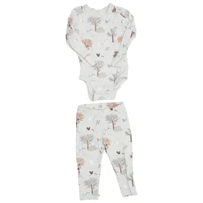 Set (Grün, Mehrfarbig) von Lindex Baby Baumwolle, Elasthan