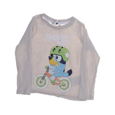 Långärmad t-shirt (Beige, Flerfärgad) från Bluey Bomull