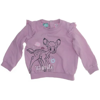 Collegetröja (Lila, Flerfärgad) från Disney Baby Ekologisk bomull, Elastan