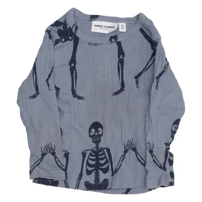 T-shirt à manches longues (Bleu) de Mini Rodini Coton