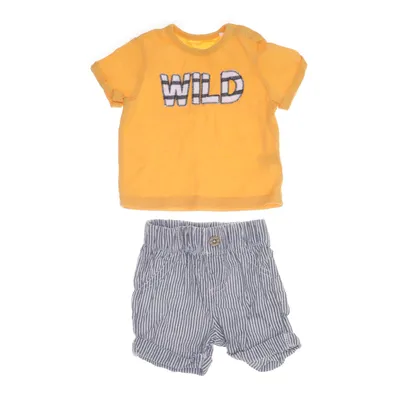 Set (Grijs, Oranje, Wit) van Topomini Katoen