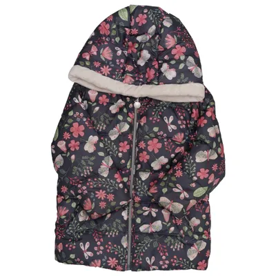 Winterjas (Zwart, Meerkleurig) van Cool Club by SMYK Dons, Veer, Polyester