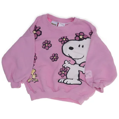 Collegetröja (Rosa, Flerfärgad) från Zara Bomull, Elastan