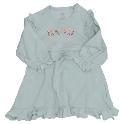 Dress (Green) from ICA I Love Eco Elastane, Organic cotton