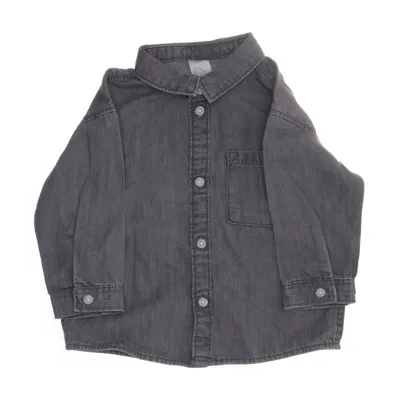 Denim blouse (Grijs) van H&M Katoen