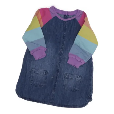 Denim dress (Blue, Multicolored) from Next Cotton