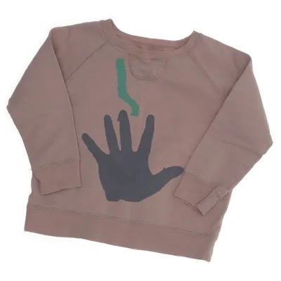 Sweatshirt (Beige, Noir, Vert) de Nadadelazos Coton biologique