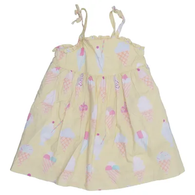 Dress (Yellow, Multicolored) from BabyGap Cotton