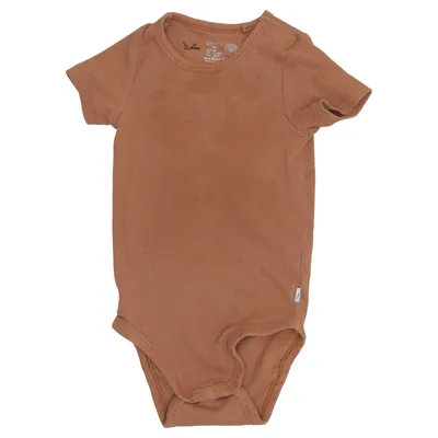 Body (Marron) de Lindex Baby Coton, Élasthane