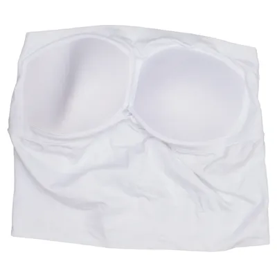 Bandeau bh (Wit) van Flame Elastaan, Polyamide, Polyester