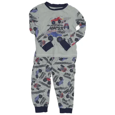 Pyjama (Groen, Blauw, Meerkleurig) van Softer Days Katoen