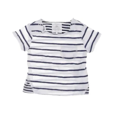 T-shirt (White, Blue) from Next Baby Cotton