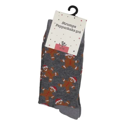 Strumpor (Grå, Flerfärgad) från Runsven Bomull, Elastan, Polyamid, Polyester