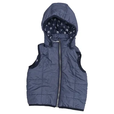 Outer vest (Blue) from Topomini Polyester