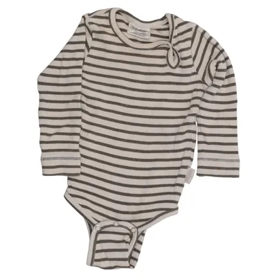 Body (Beige, Brun) från Petit Piao Bomull, Elastan, Modal