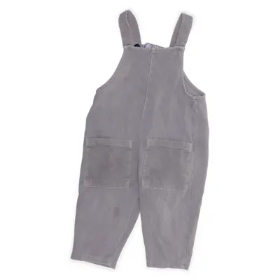 Dungarees (Gray) from Zara Cotton
