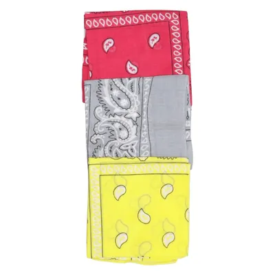 Bandana (Yellow, Red, Gray) Cotton