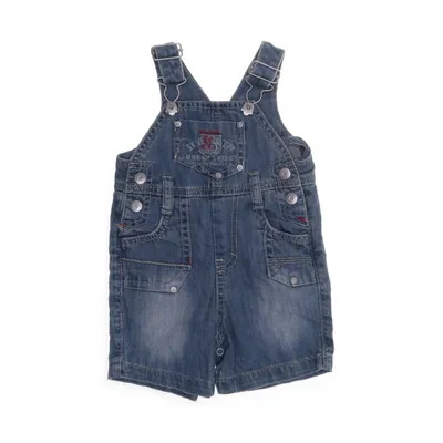 Hängselshorts (Blå) från Alphalete Bomull