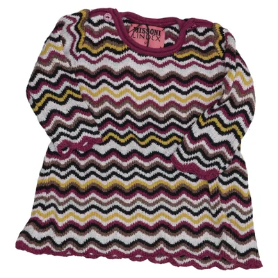 Kjole (Lilla, Flerfarvet) fra Missoni Lindex Bomuld