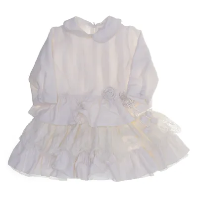Dress (White) from Aletta Cotton, Modal, Polyester