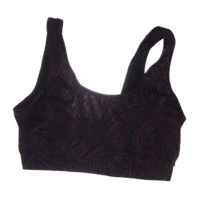 Bikini top (Black, Purple) from Swim by Zizzi Elastane, Polyamide