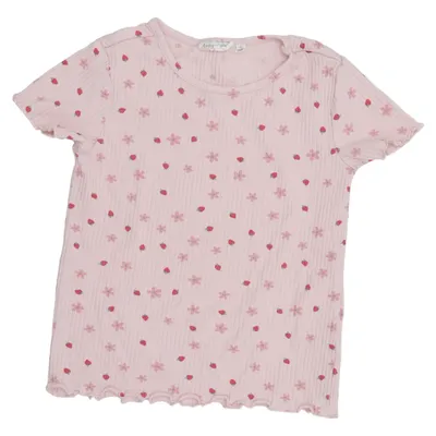 T-shirt (Rose, Multicolore) de Amy & Lucy Coton, Élasthane