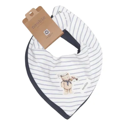 Dribble bib (Blue, White) from Newbie by KappAhl