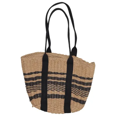 Strandtaske (Beige, Sort)