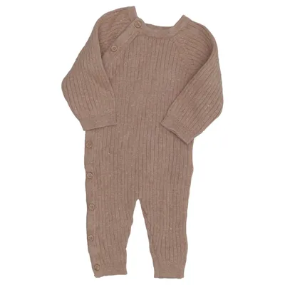 Rompers (Brown) from Ergee Cotton, Polyester