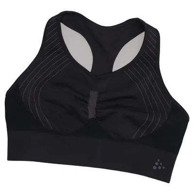 Sport-BH (Grå) från Craft Elastan, Nylon, Polyester