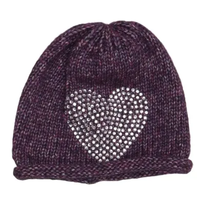 Beanie (Purple) from Döll Acrylic, Alpaca wool, Cotton