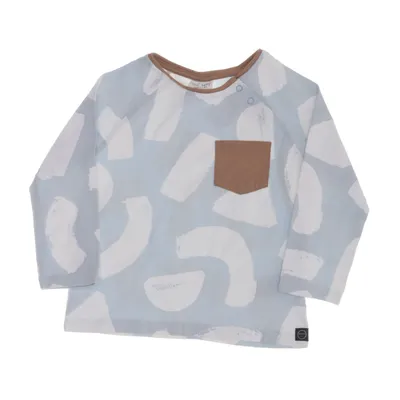Long sleeve T-shirt (Blue, Multicolored) from Next Baby Cotton, Elastane