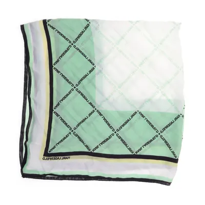 Neckerchief (White, Multicolored) from Karl Lagerfeld Silk